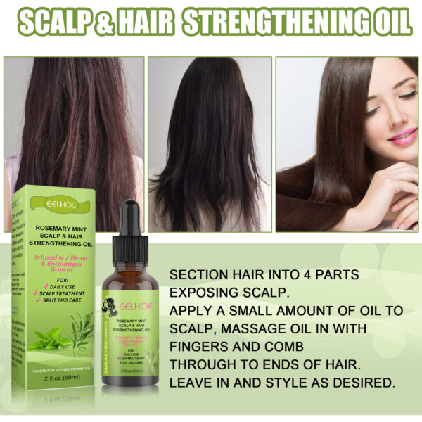 Rosemary Mint Hair Growth Fluid Scalp Massage - Image 4