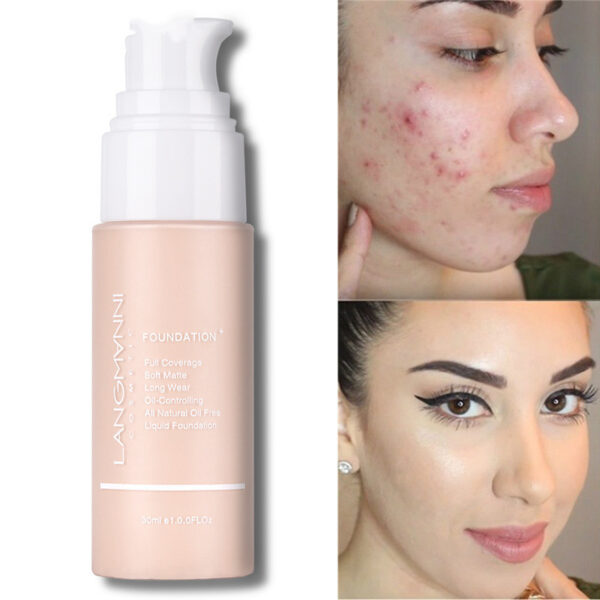 Makeup Liquid Foundation Oil Control Concealer - Image 4