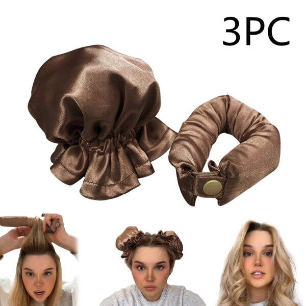 New Heatless Curl Stick With Cloth Cover Cute Ball Head Hair Curler Headband Hair Rollers Wave Form Curling Rod Hair Style Tools Gadgets - Image 6